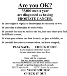 Click here to download our prostate cancer awareness leaflet
